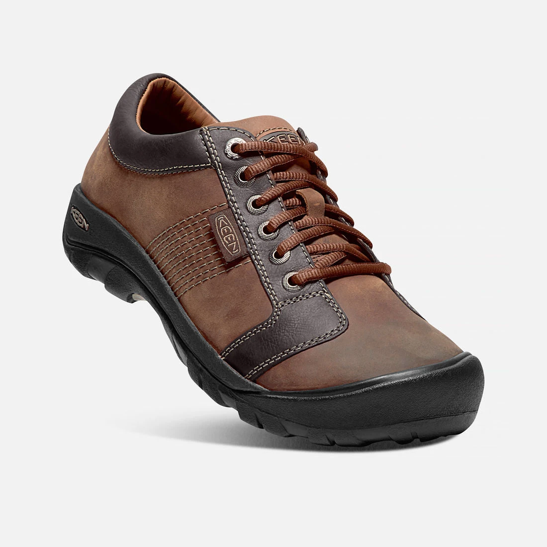 Keen Men's Austin Casual Shoes - Chocolate Brown- Regular (D) 5 Keen Men's Austin Casual Shoes - Chocolate Brown- Regular (D) - Image 3