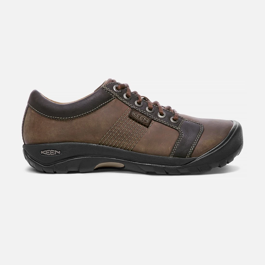 Keen Men's Austin Casual Shoes - Chocolate Brown- Regular (D) 3 Keen Men's Austin Casual Shoes - Chocolate Brown- Regular (D)