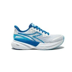 Diadora Men's Nucleo 2 Running Shoe - White/French Blue/Aquarius - Regular (D)