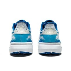 Diadora Men's Nucleo 2 Running Shoe - White/French Blue/Aquarius - Regular (D) -Gazelle Sports 101 11