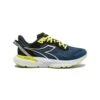 Diadora Men's Mythos Blushield Volo 3 Running Shoe - Blue Opal/White/Evening Primrose - Regular (D) -Gazelle Sports 101.179090 D0472 00 HR