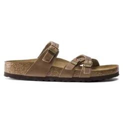 Birkenstock Franca (D) - Tobacco Oil -Gazelle Sports 1015931 side