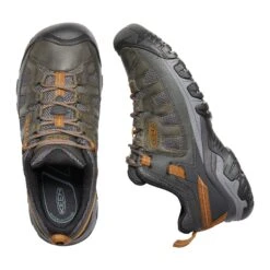 Keen Men's Targhee Vent Trail Shoe - Raven/Bronze Brown - Regular (D) 10 Keen Men's Targhee Vent Trail Shoe - Raven/Bronze Brown - Regular (D) -Gazelle Sports 1020743 PLD large