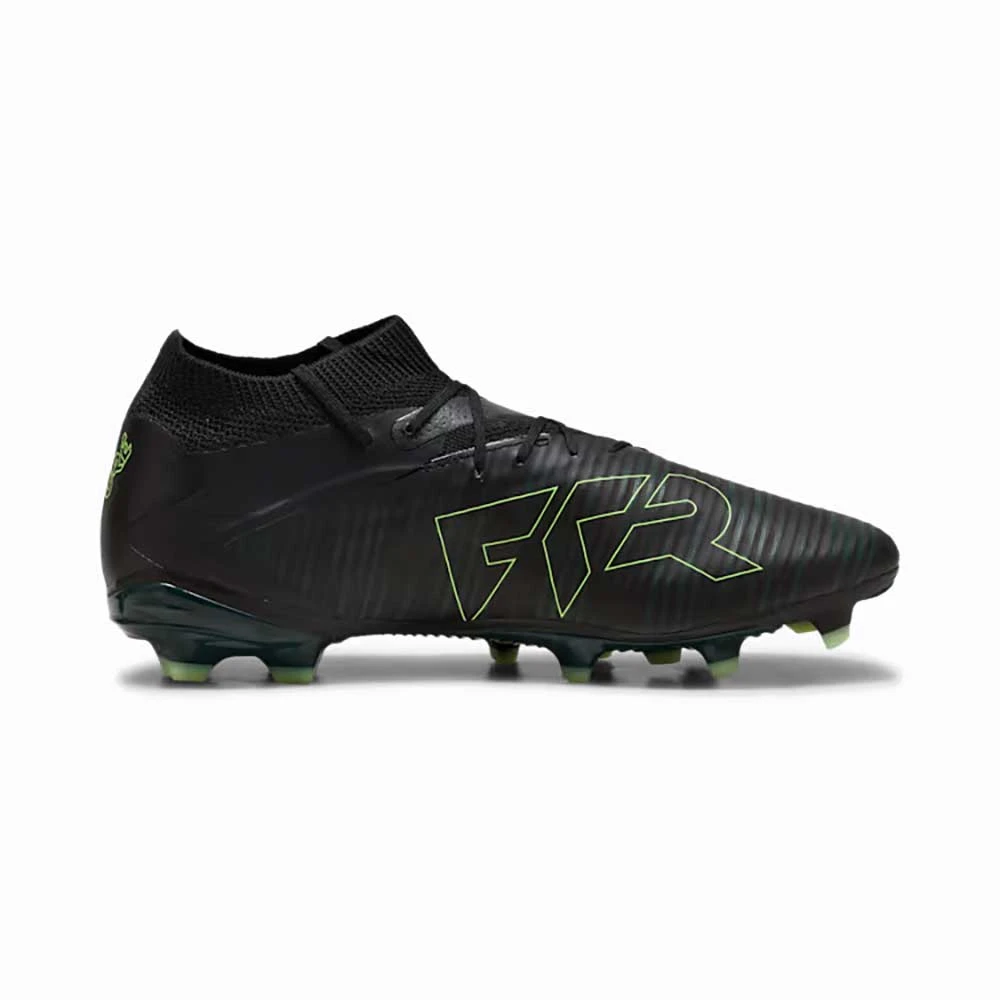 Men's Future 8 Pro FG/AG Soccer Cleat - Puma Black/Fizzy Light/Green Terrain - Regular (D) 3 Men's Future 8 Pro FG/AG Soccer Cleat - Puma Black/Fizzy Light/Green Terrain - Regular (D)