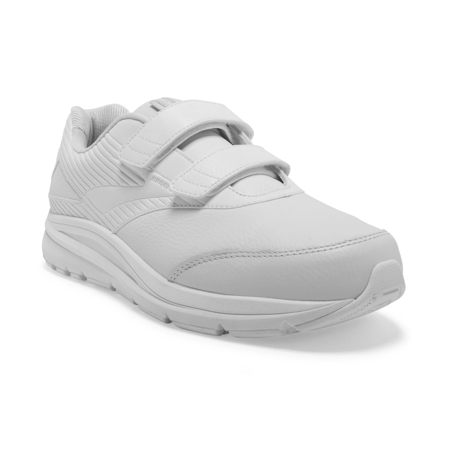 BROOKS Men's Addiction Walker V-Strap 2 Walking Shoe - White/White- Regular (D) 3 BROOKS Men's Addiction Walker V-Strap 2 Walking Shoe - White/White- Regular (D)
