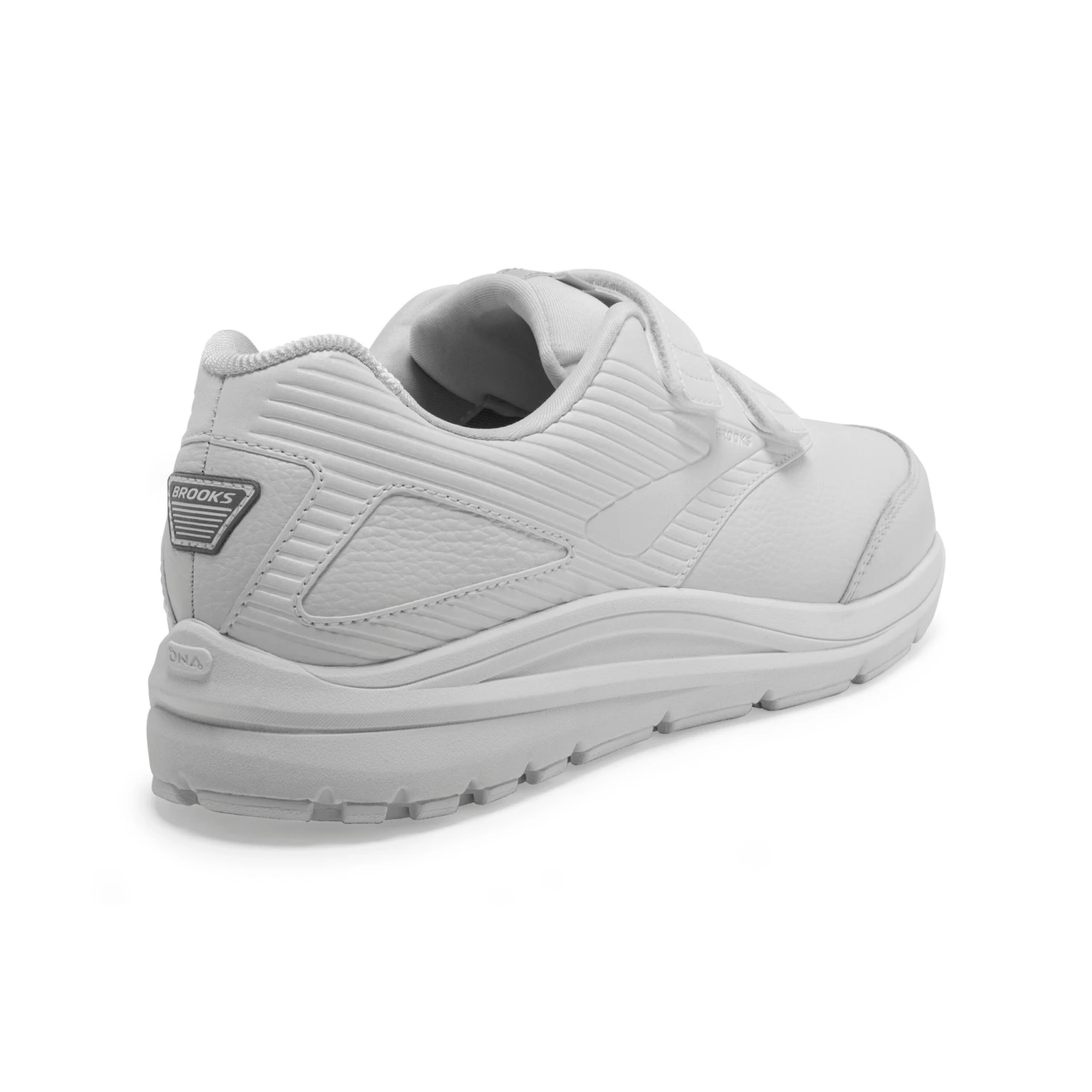 BROOKS Men's Addiction Walker V-Strap 2 Walking Shoe - White/White- Regular (D) 6 BROOKS Men's Addiction Walker V-Strap 2 Walking Shoe - White/White- Regular (D) - Image 4