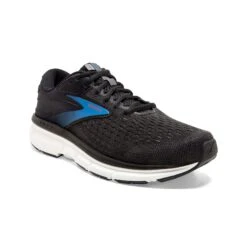 BROOKS Men's Dyad 11 Running Shoe - Black/Ebony/Blue- Extra Wide (4E) -Gazelle Sports 110323 064 A Dyad 11 CF F20