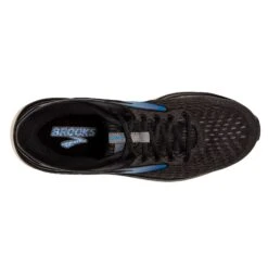 BROOKS Men's Dyad 11 Running Shoe - Black/Ebony/Blue - Wide (2E) -Gazelle Sports 110323 064 O Dyad 11 CF F20 9c52ff4c e4cf 4380 b473 4955a95d4d40