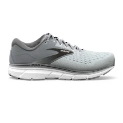 BROOKS Men's Dyad 11 Running Shoe- Grey/Black/White - Regular (D)