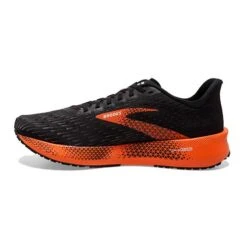 BROOKS Men's Hyperion Tempo Running Shoe- Black/Flame/Grey - Regular (D) -Gazelle Sports 110339 064 M Hyperion Tempo 1