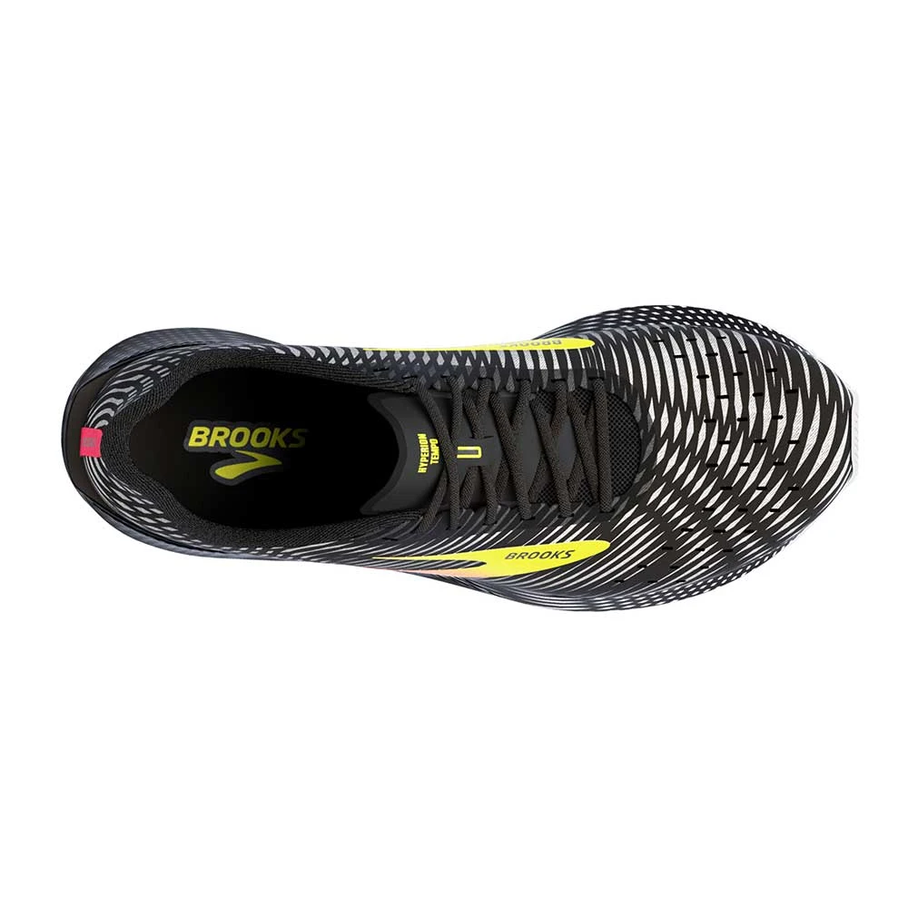BROOKS Men's Hyperion Tempo Running Shoe - Black/Pink/Yellow - Regular (D) 7 BROOKS Men's Hyperion Tempo Running Shoe - Black/Pink/Yellow - Regular (D) - Image 5