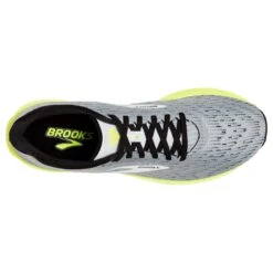 BROOKS Men's Hyperion Tempo Running Shoes - Grey/Black/Nightlife - Regular (D) 12 BROOKS Men's Hyperion Tempo Running Shoes - Grey/Black/Nightlife - Regular (D) -Gazelle Sports 110339 099 O Hyperion Tempo