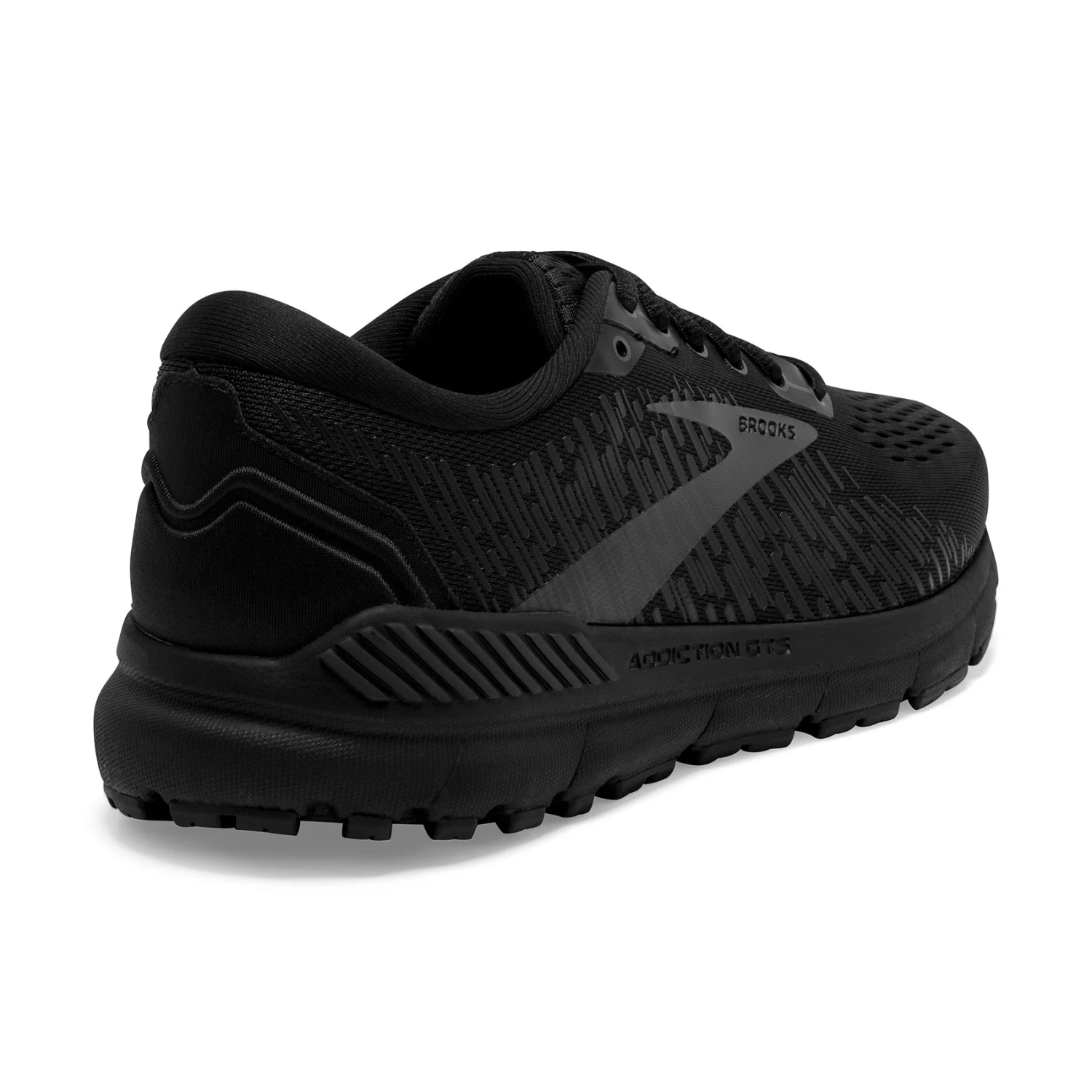 BROOKS Men's Addiction GTS 15 Running Shoe - Black/Black/Ebony - Extra Wide (4E) 7 BROOKS Men's Addiction GTS 15 Running Shoe - Black/Black/Ebony - Extra Wide (4E) - Image 5
