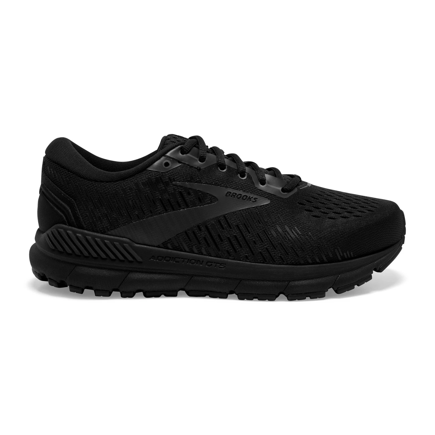 BROOKS Men's Addiction GTS 15 Running Shoe - Black/Black/Ebony - Extra Wide (4E) 3 BROOKS Men's Addiction GTS 15 Running Shoe - Black/Black/Ebony - Extra Wide (4E)