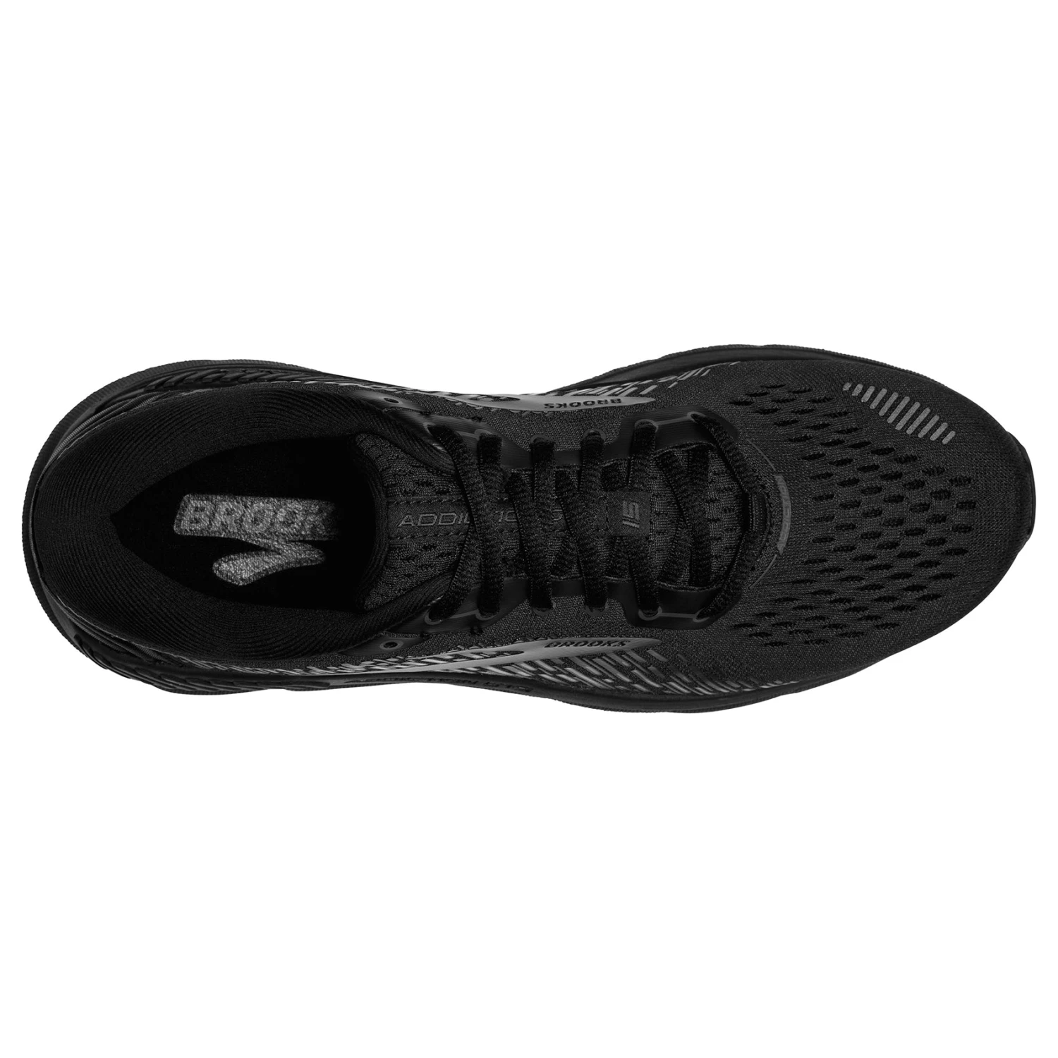 BROOKS Men's Addiction GTS 15 Running Shoe - Black/Black/Ebony - Extra Wide (4E) 6 BROOKS Men's Addiction GTS 15 Running Shoe - Black/Black/Ebony - Extra Wide (4E) - Image 4