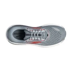 BROOKS Men's Addiction GTS 15 Running Shoe- Grey/Ebony/Chili Oil - Wide (2E) -Gazelle Sports 110365 043 O Addiction GTS 15 1