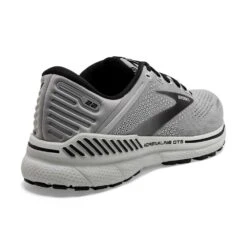 BROOKS Men's Adrenaline GTS 22 Running Shoe - Alloy/Grey/Black- Narrow (B) -Gazelle Sports 110366 012 H Adrenaline GTS 22