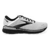 BROOKS Men's GTS 22 Running Shoe - White/Grey/Black - Wide (2E) -Gazelle Sports 110366 135 L Adrenaline GTS 22 6557e2b3 977c 4040 a80e c9f1a5e55055