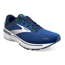 BROOKS Men's Adrenaline GTS 22 Running Shoe - Surf The Web/Blue/Irish Green - Regular (D) 10 BROOKS Men's Adrenaline GTS 22 Running Shoe - Surf The Web/Blue/Irish Green - Regular (D) -Gazelle Sports 110366 469 A Adrenaline GTS 22 1