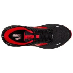 BROOKS Men's Ghost 14 GoreTEX Running Shoe - Black/Blackened Pearl/High Risk Red — Regular (D) -Gazelle Sports 110368 004 O Ghost 14 GTX