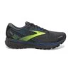 BROOKS Men's Ghost 14 Running Shoe- Black/Blue/Nightlife- Regular (D) -Gazelle Sports 110369 069 L Ghost 14