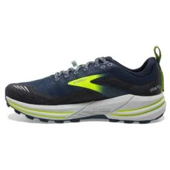 BROOKS Men's Cascadia 16 Trail Running Shoe- Titan/Peacoat/Nightlife- Regular (D) -Gazelle Sports 110376 411 M Cascadia 16