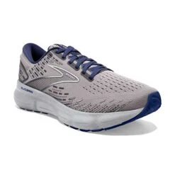 BROOKS Men's Glycerin 20 Running Shoe - Alloy/Grey/Blue Depths - Regular (D) -Gazelle Sports 110382 070 A Glycerin 20