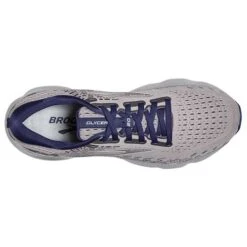 BROOKS Men's Glycerin 20 Running Shoe - Alloy/Grey/Blue Depths - Regular (D) -Gazelle Sports 110382 070 O Glycerin 20