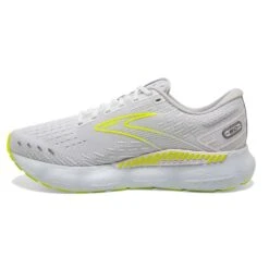 BROOKS Men's Glycerin GTS 20 Running Shoe- White/Nightlife- Regular (D) -Gazelle Sports 110383 135 M Glycerin GTS 20