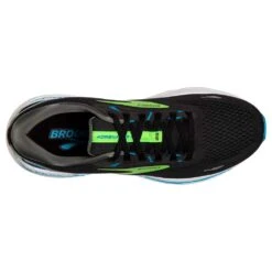 BROOKS Men's Adrenaline GTS 23 Running Shoe- Black/Hawaiian Ocean/Green- Wide (2E) -Gazelle Sports 110391 006 O Adrenaline GTS 23 8d85f36d ff34 40eb 90df 9c3d56c1898b