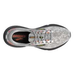 BROOKS Adrenaline GTS 23 (D) - Oyster/Black/Red Orange -Gazelle Sports 110391 017 O Adrenaline GTS 23