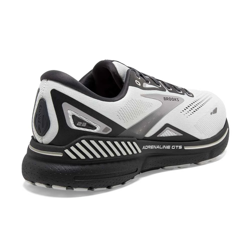 BROOKS Men's Adrenaline GTS 23 Running Shoe - Oyster/Ebony/Alloy- Wide (2E) 7 BROOKS Men's Adrenaline GTS 23 Running Shoe - Oyster/Ebony/Alloy- Wide (2E) - Image 5