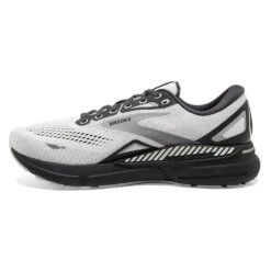 BROOKS Men's Adrenaline GTS 23 Running Shoe- Oyster/Ebony/Alloy- Regular (D) -Gazelle Sports 110391 065 M Adrenaline GTS 23