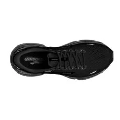 BROOKS Men's Ghost 15 Running Shoe - Black/Black/Ebony- Wide (2E) -Gazelle Sports 110393 020 O Ghost 15