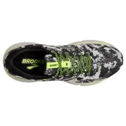 BROOKS Men's Ghost 15 Camo Running Shoe - Black/Ebony/Nightlife - Regular (D) -Gazelle Sports 110393 029 O Ghost 15