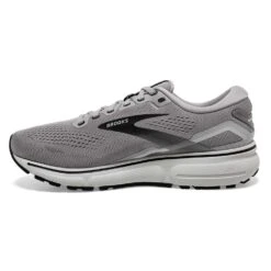 BROOKS Men's Ghost 15 Running Shoe - Alloy/Oyster/Black- Narrow (B) -Gazelle Sports 110393 098 M Ghost 15 3fd234f5 16ca 4723 b8d4 10a67d836b09