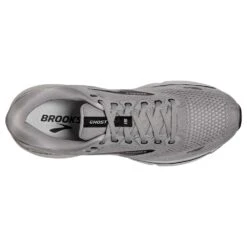 BROOKS Men's Ghost 15 Running Shoe - Alloy/Oyster/Black- Narrow (B) -Gazelle Sports 110393 098 O Ghost 15 207eb19d 5704 4b78 b9e4 cbb4d33dffe3