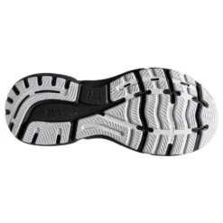 BROOKS Men's Ghost 15 Running Shoe- White/Ebony/Oyster -Gazelle Sports 110393 149 S Ghost 15