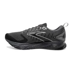 BROOKS Men's Levitate 6 Running Shoe- Blackened Pearl/Ebony/White- Regular (D) -Gazelle Sports 110395 088 M Levitate 6