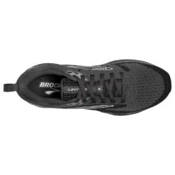 BROOKS Men's Levitate 6 Running Shoe- Blackened Pearl/Ebony/White- Regular (D) -Gazelle Sports 110395 088 O Levitate 6