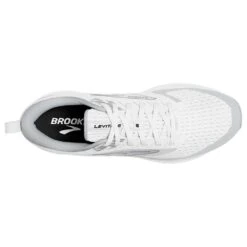 BROOKS Men's Levitate 6 Running Shoe - Bright White/Oyster Mushroom- Regular (D) -Gazelle Sports 110395 126 O Levitate 6