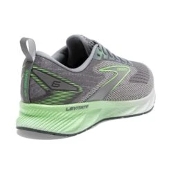 BROOKS Men's Levitate 6 Running Shoe- Primer Grey/Neon Green- Regular (D) 10 BROOKS Men's Levitate 6 Running Shoe- Primer Grey/Neon Green- Regular (D) -Gazelle Sports 110395 312 H Levitate 6