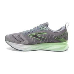 BROOKS Men's Levitate 6 Running Shoe- Primer Grey/Neon Green- Regular (D) 11 BROOKS Men's Levitate 6 Running Shoe- Primer Grey/Neon Green- Regular (D) -Gazelle Sports 110395 312 M Levitate 6
