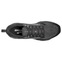 BROOKS Men's Levitate GTS 6 Running Shoe- Blackened Pearl/Ebony/White- Regular (D) -Gazelle Sports 110396 088 O Levitate GTS 6