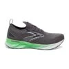 BROOKS Men's Levitate StealthFit 6 Running Shoe- Blackened Pearl/Green/White- Regular (D) 1 BROOKS Men's Levitate StealthFit 6 Running Shoe- Blackened Pearl/Green/White- Regular (D) -Gazelle Sports 110397 323 L Levitate StealthFit 6