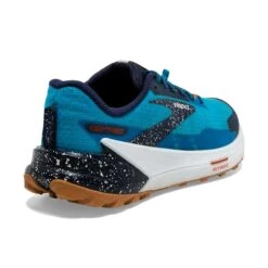 BROOKS Men's Catamount 2 Trail Running Shoe- Peacoat/Atomic Blue/Rooibos - Regular (D) -Gazelle Sports 110399 490 H Catamount 2