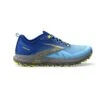 BROOKS Men's Cascadia 17 Trail Running Shoe - Blue/Surf The Web/Sulphur - Regular (D) -Gazelle Sports 110403 416 L Cascadia 17