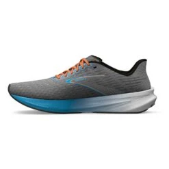 BROOKS Men's Hyperion Running Shoe - Grey/Atomic Blue/Scarlet - Regular (D) 11 BROOKS Men's Hyperion Running Shoe - Grey/Atomic Blue/Scarlet - Regular (D) -Gazelle Sports 110407 020 M Hyperion