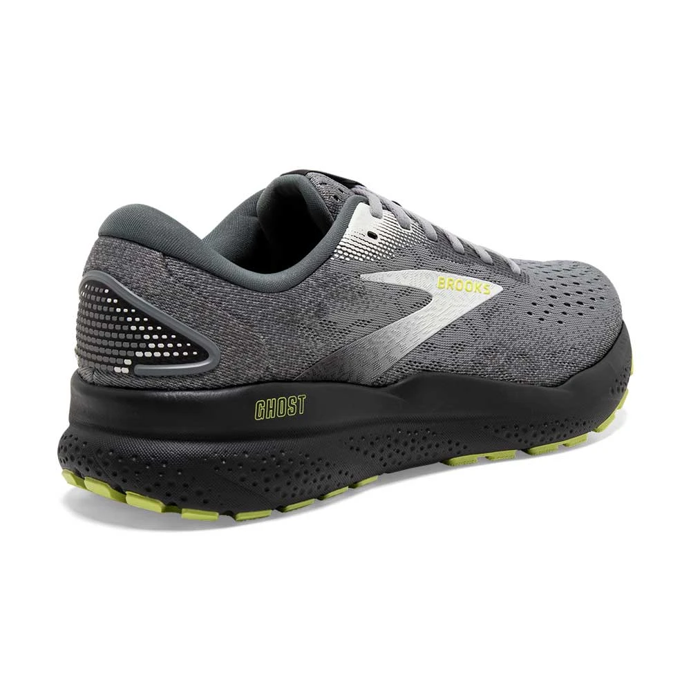 BROOKS Men's Ghost 16 Running Shoe - Primer/Grey/Lime - Extra Wide (4E) 7 BROOKS Men's Ghost 16 Running Shoe - Primer/Grey/Lime - Extra Wide (4E) - Image 5