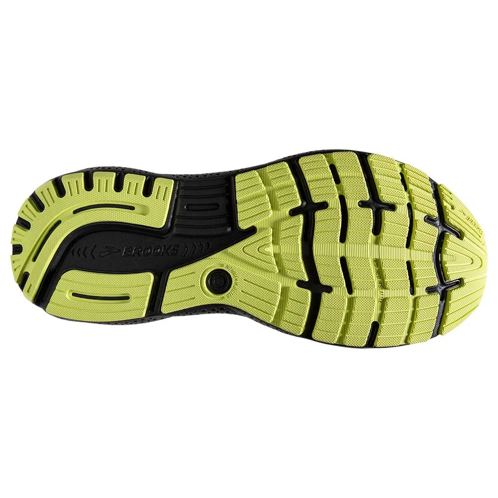 BROOKS Men's Ghost 16 Running Shoe - Primer/Grey/Lime - Extra Wide (4E) 9 BROOKS Men's Ghost 16 Running Shoe - Primer/Grey/Lime - Extra Wide (4E) - Image 7